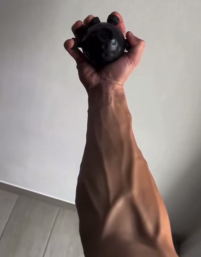 Forearm trainer in hand