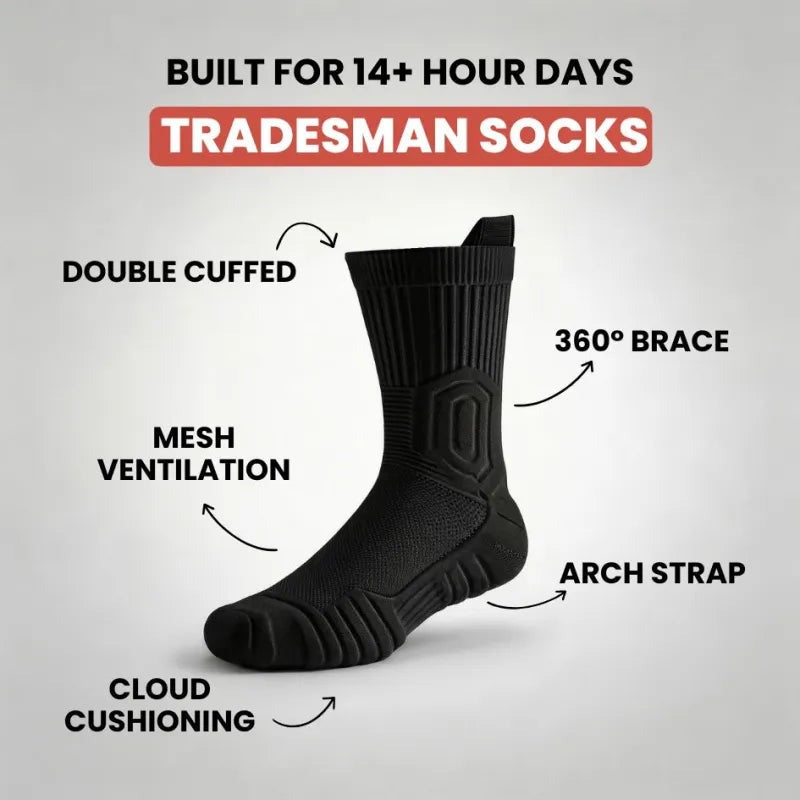 Work socks construction