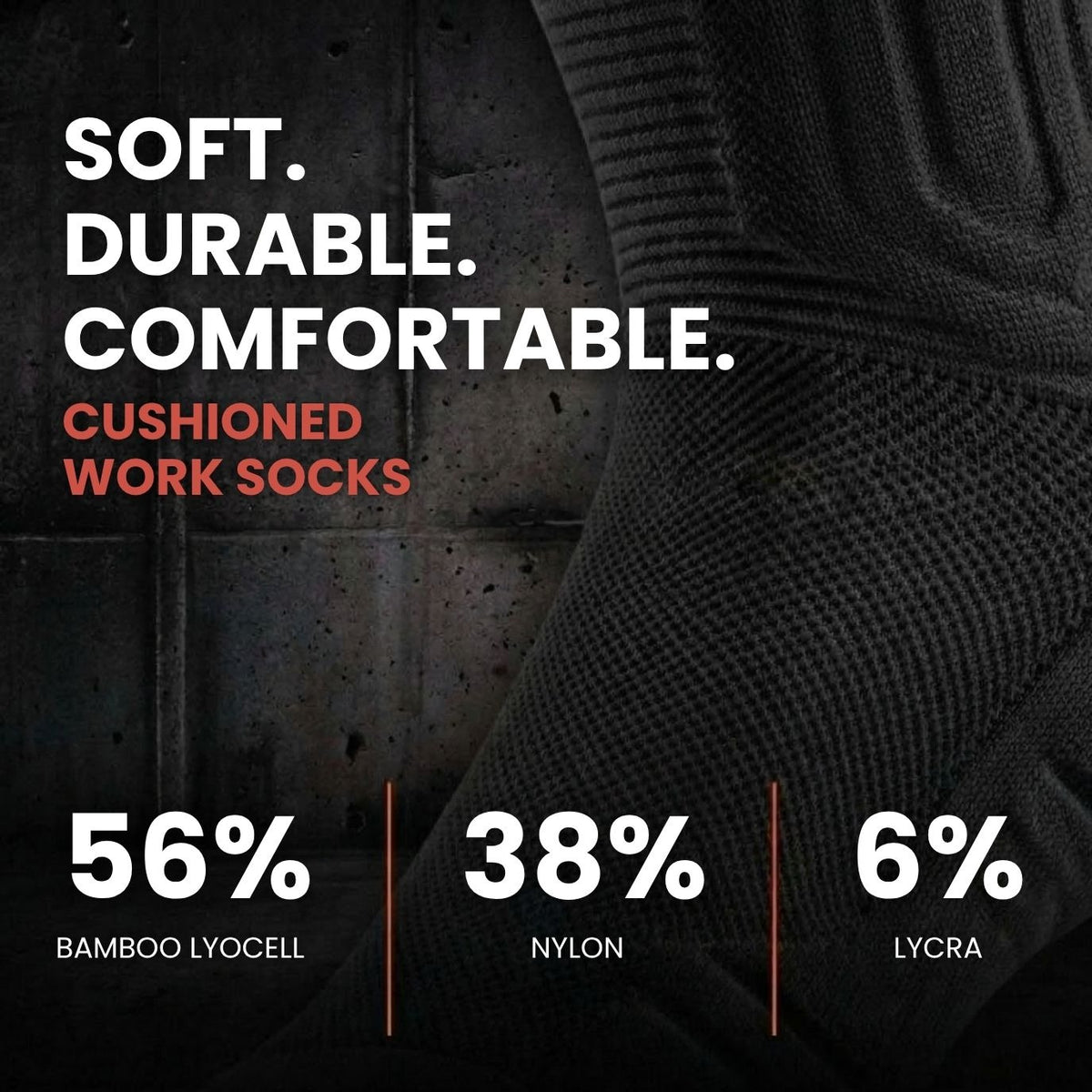 Soft, durable, comfortable